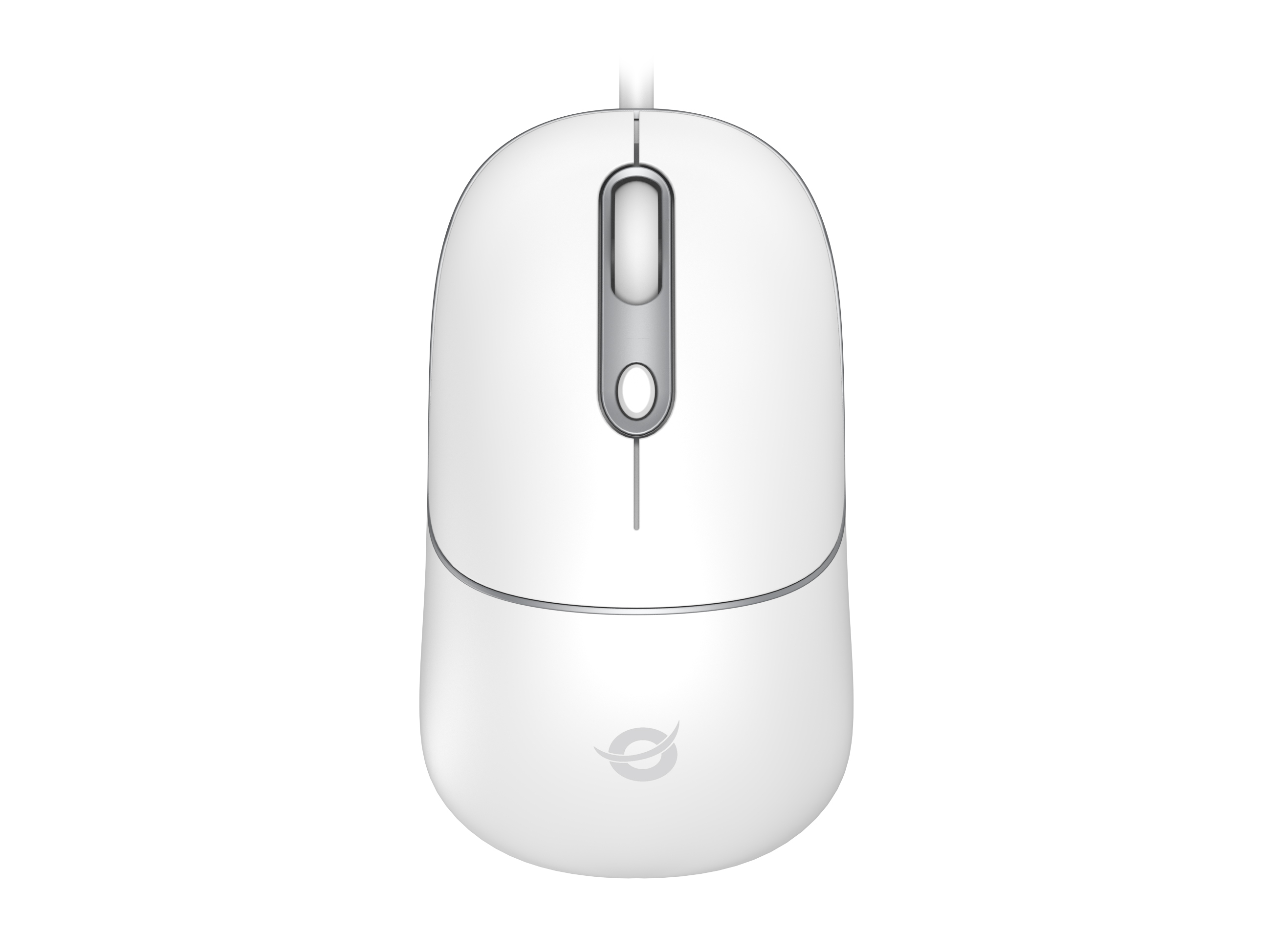 Conceptronic Optische Maus USB-C Silent+Scrollrad ws - Maus - 800 dpi