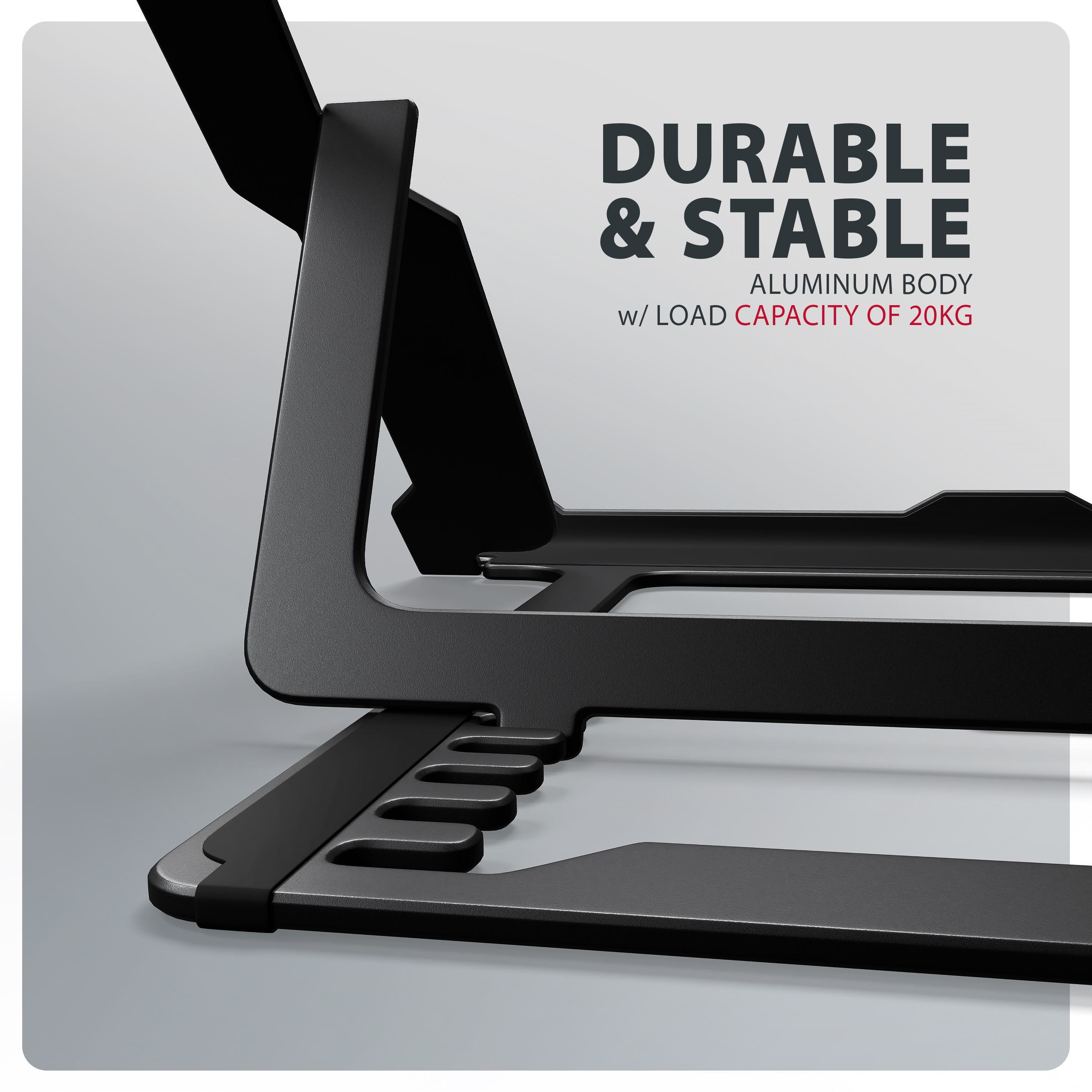 AXAGON STND-LAB Laptop-Staender h�henverstellbar faltbar Aluminium