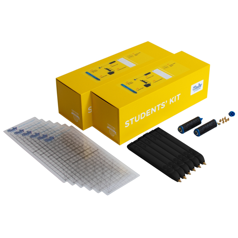 3Doodler MINT Schulset Create+ Learning 3D Drucker-Stift 3 mm penna 3D 2,2 mm Nero