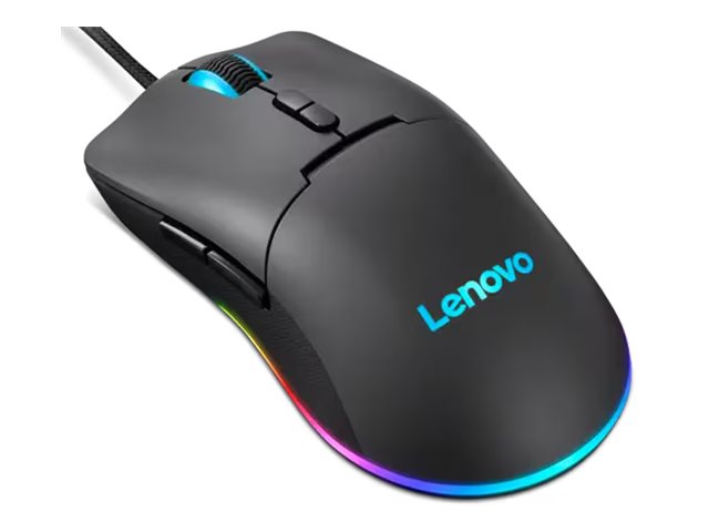 Lenovo M210 RGB - Maus - 7 Tasten - kabelgebunden