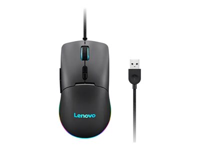 Lenovo M210 RGB - Maus - 7 Tasten - kabelgebunden