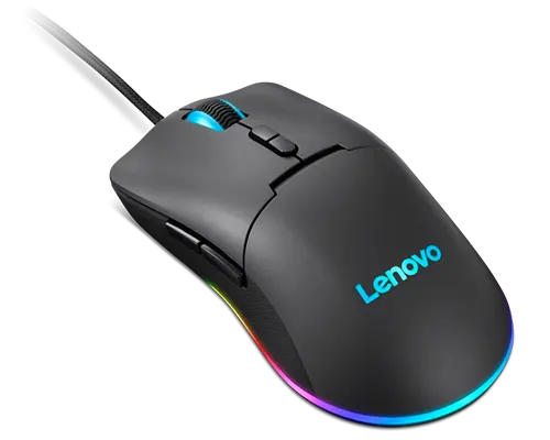 Lenovo M210 RGB - Maus - 7 Tasten - kabelgebunden