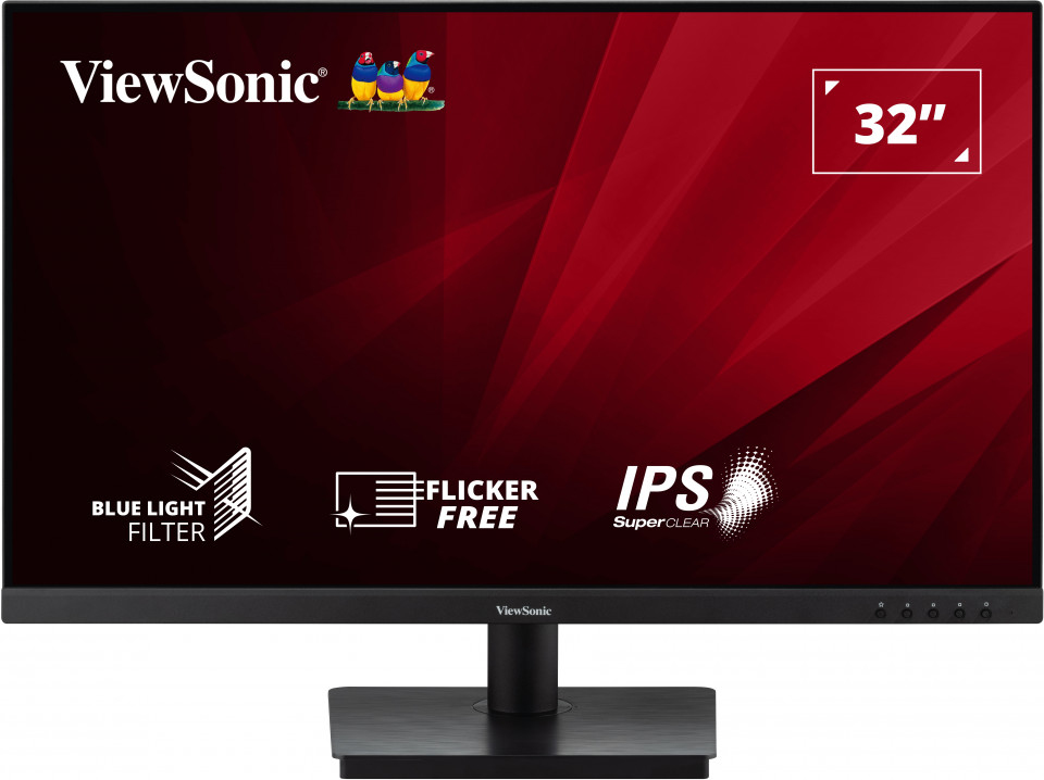 Viewsonic VA VA3209-MH pantalla para PC 81,3 cm (32) 1920 x 1080 Pixeles Full HD Negro