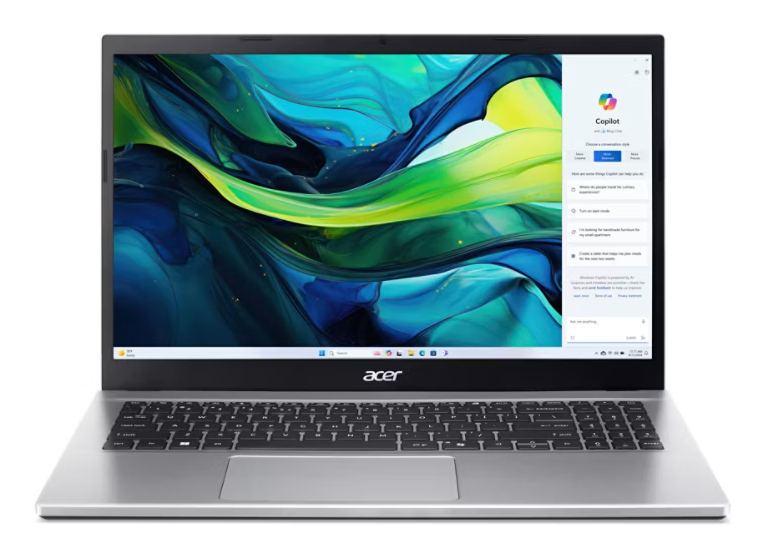Acer Aspire Go 15 AG15-42P - AMD Ryzen 7 5825U / 2 GHz - Win 11 Home - Radeon Graphics - 16 GB RAM - 512 GB SSD NVMe, QLC - 39.6 cm (15.6)