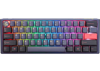 Ducky One 3 Cosmic Blue Mini Gaming Tastatur RGB LED - MX-Silent-Red