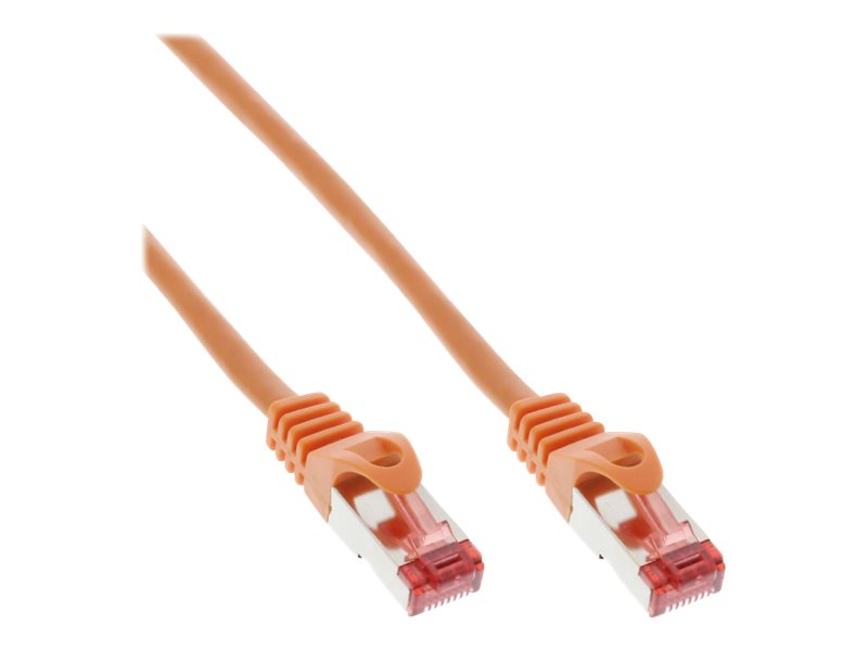 InLine 0.25m S-STP/PiMF Cat.6 c�ble de r�seau Orange 0,25 m Cat6 S/FTP (S-STP)