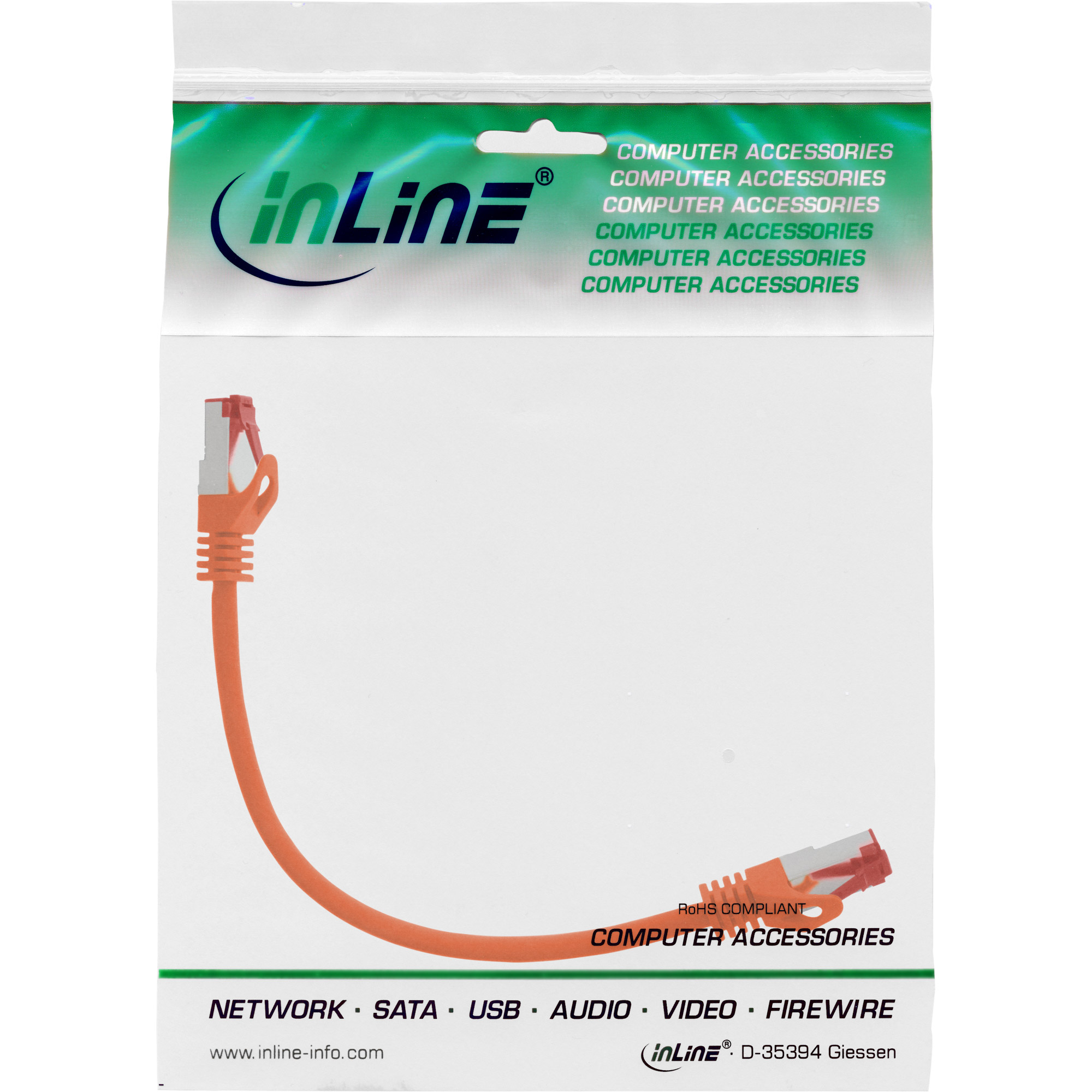 InLine Patch-Kabel - RJ-45 (M) zu RJ-45 (M)