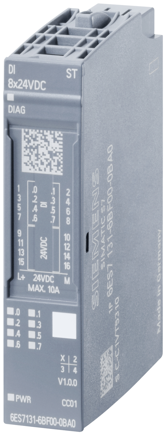 Siemens 6ES7131-6BF00-0CA0 adaptateur de puissance & onduleur Int�rieure Multicolore