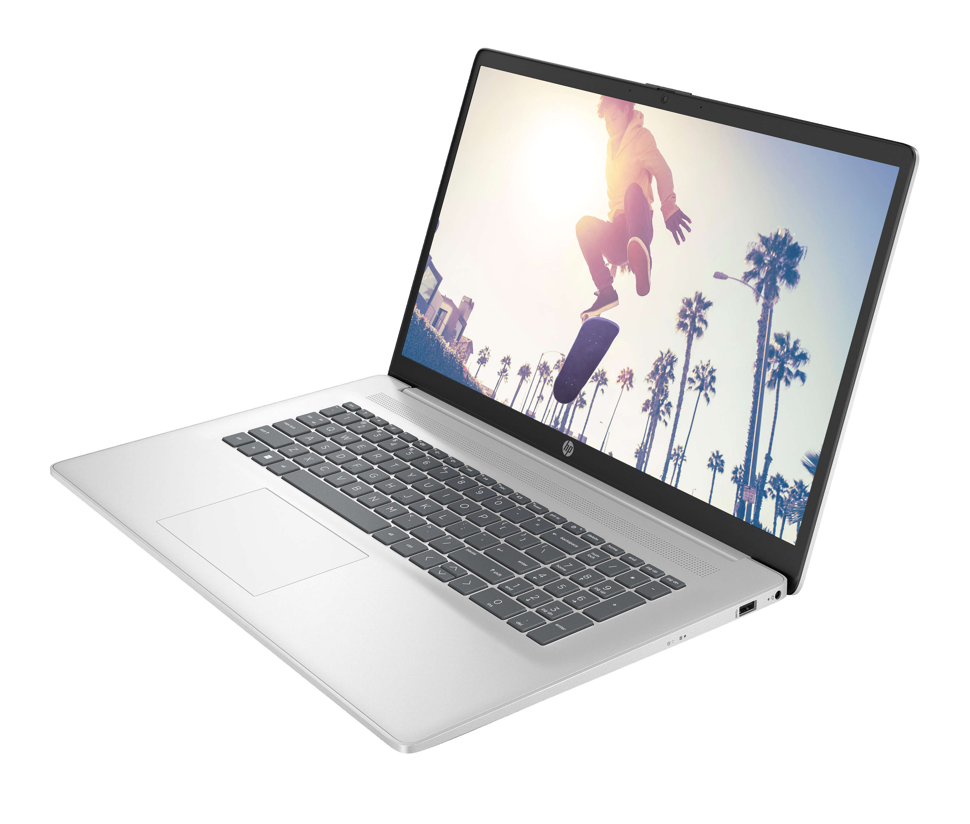 HP Laptop 17-cn4054ng - Intel Core 5 120U / 1.4 GHz - FreeDOS 3.0 - Intel Graphics - 16 GB RAM - 1 TB SSD NVMe - 43.9 cm (17.3)