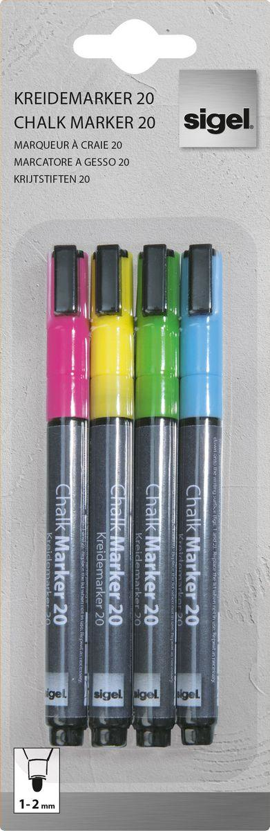 Sigel Kreidemarker 20 Rundspitze