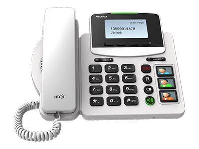 Akuvox R15P IP Phone Desktop BIG Button SIP - VoIP-Telefon - Voice-Over-IP