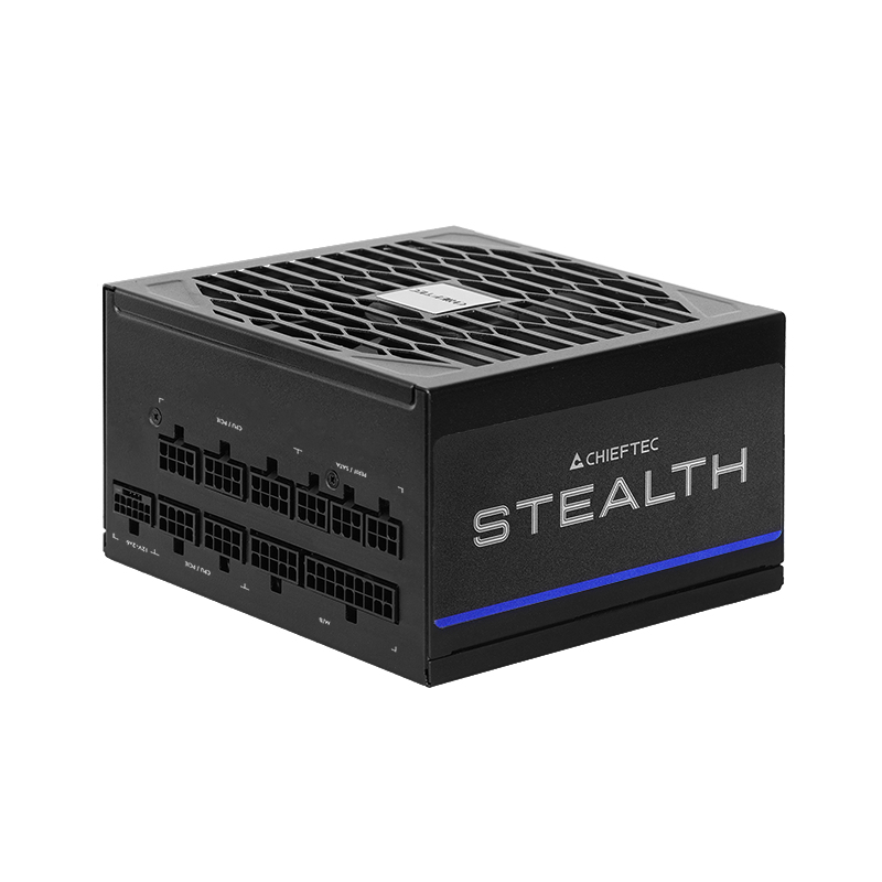 Chieftec Stealth 1000W Vega M Series SPX-1000-FC 80+ Platin alimentatore per computer 24-pin ATX ATX Nero