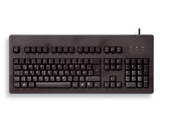 CHERRY G80-3000 teclado USB Ingl�s de EE. UU. Negro