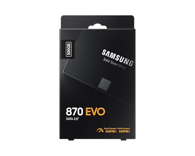 Samsung 870 EVO - 500 GB - 2.5 - 560 MB/s - 6 Gbit/s