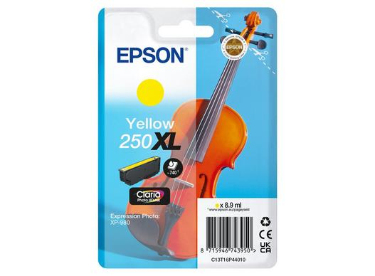 Epson 250XL Violin Claria Photo HD cartuccia dinchiostro 1 pz Originale Resa elevata (XL) Giallo