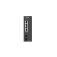 D-Link DIS-100G-06 commutateur r�seau Non-g�r� L2 Gigabit Ethernet (10/100/1000) DIN rail Noir