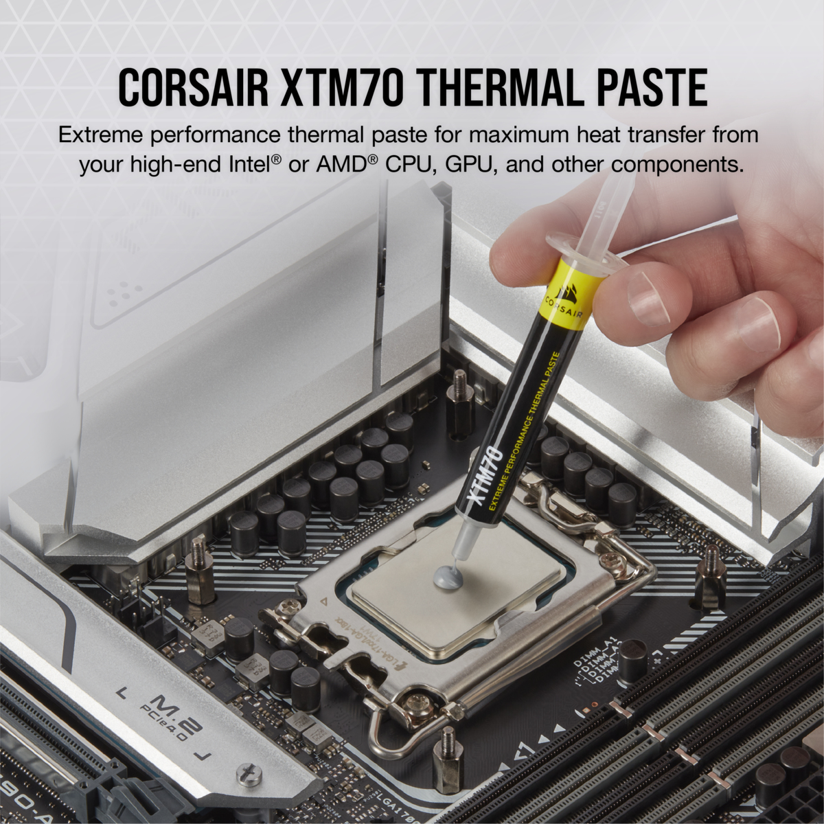 Corsair CT-9010010-WW  Corsair XTM70 heat sink compound Thermal paste 3 g