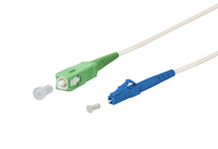 METZ CONNECT 151P7EAJO10E Patchkabel SC-S APC/LC-S OS2 wei OpDAT - Kabel