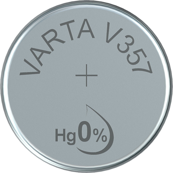Varta 357 - Silberoxid-Knopfzelle V 357 - Batterie - 155 mAh