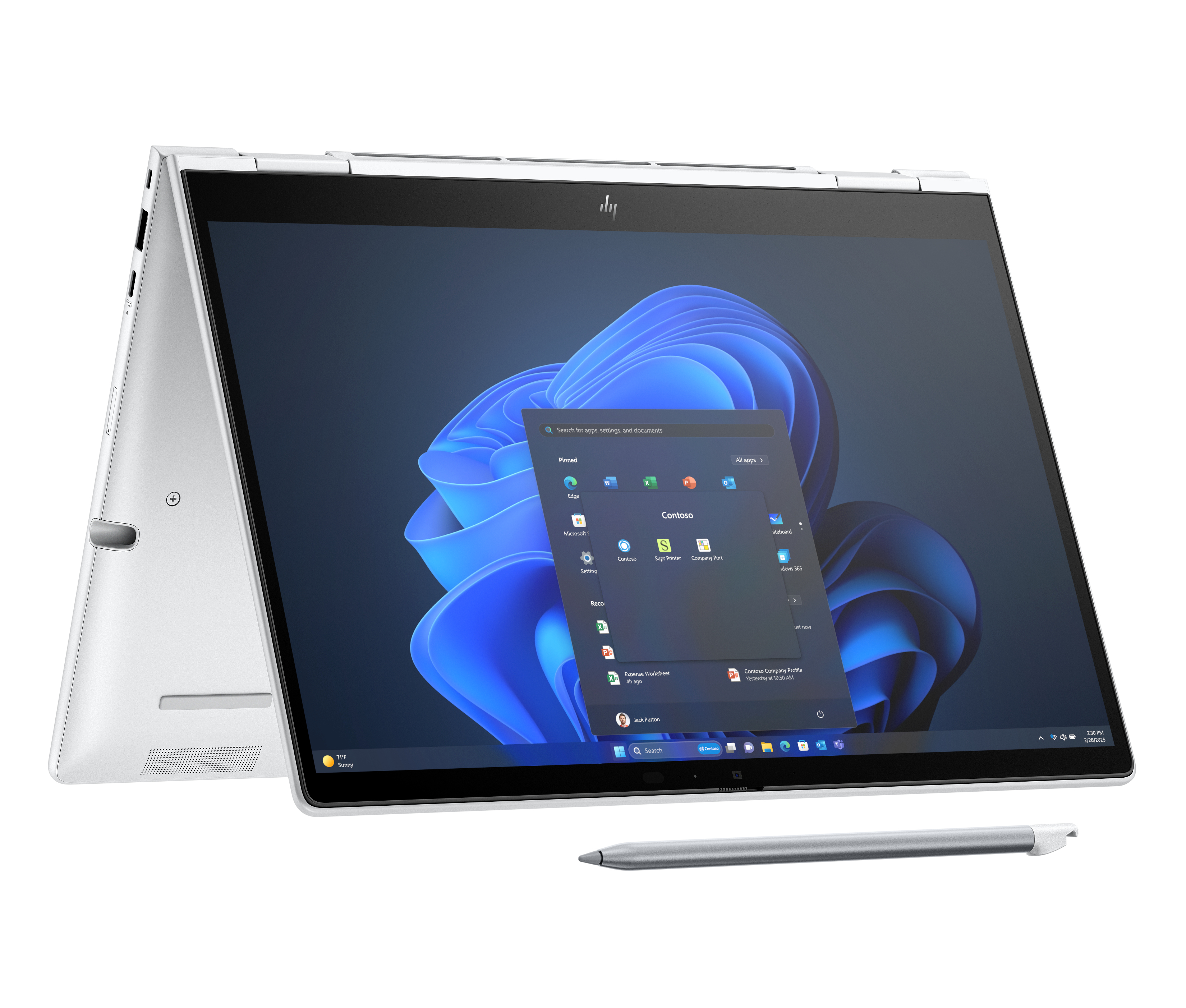 HP EliteBook 8 Flip G1i Notebook AI - Flip-Design - Intel Core Ultra 5 225U - Win 11 Pro - Intel Graphics - 16 GB RAM - 512 GB SSD NVMe - 33.8 cm (13.3)