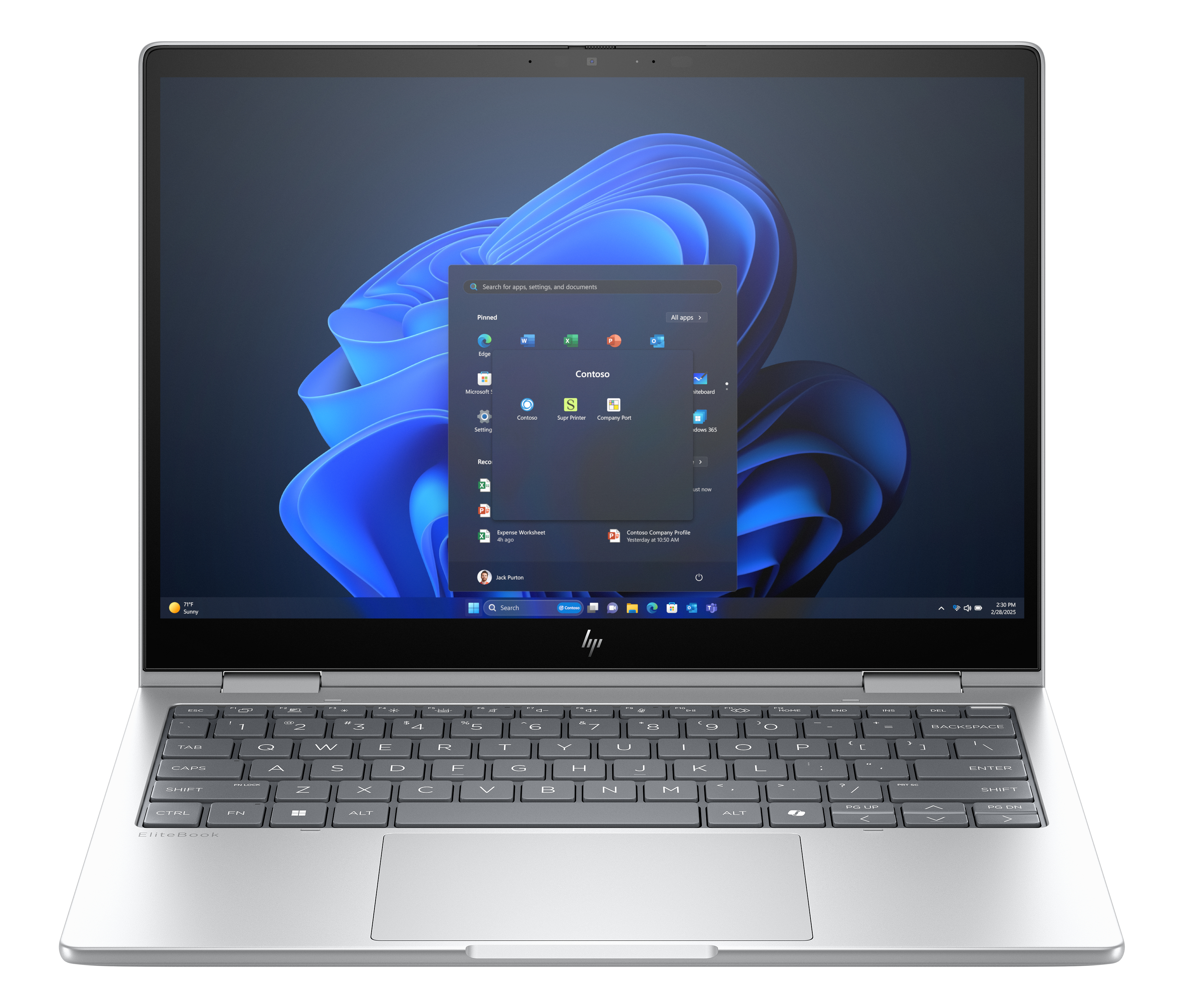 HP EliteBook 8 Flip G1i Notebook AI - Flip-Design - Intel Core Ultra 5 225U - Win 11 Pro - Intel Graphics - 16 GB RAM - 512 GB SSD NVMe - 33.8 cm (13.3)