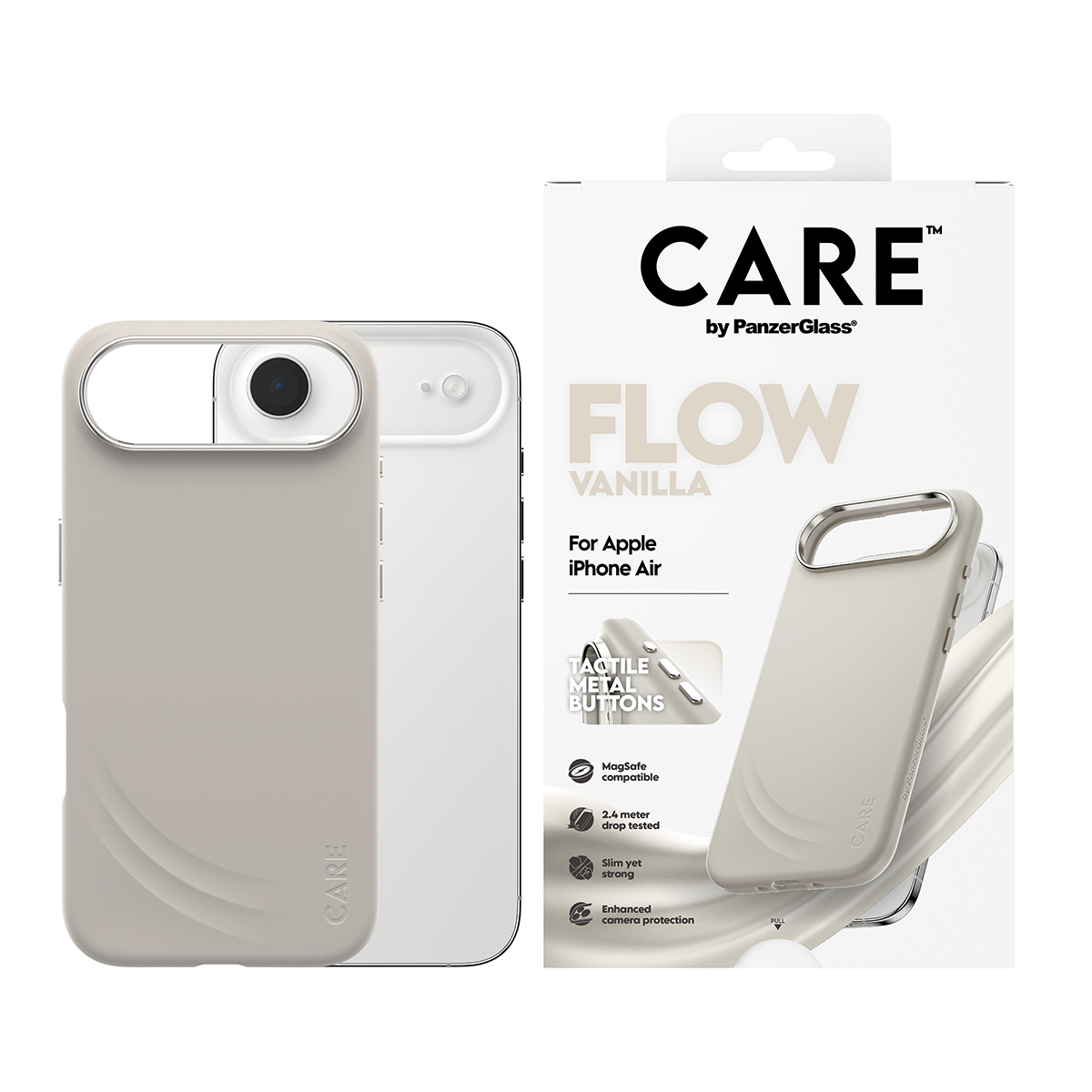 PanzerGlass CARE by PanzerGlass Flow - Hintere Abdeckung