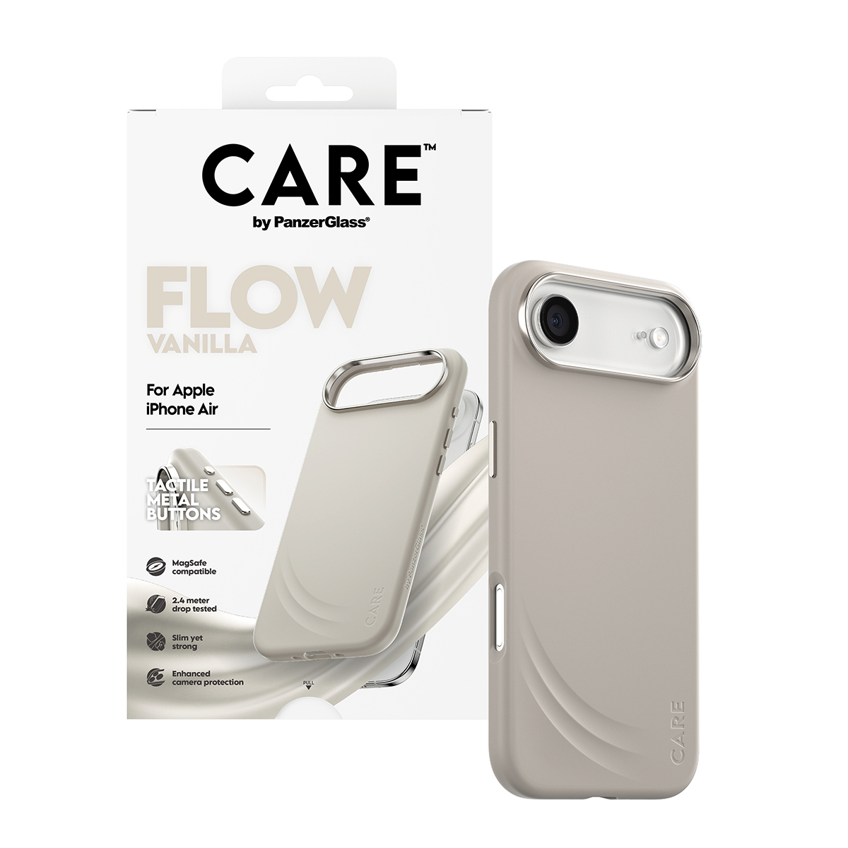 PanzerGlass CARE by PanzerGlass Flow - Hintere Abdeckung