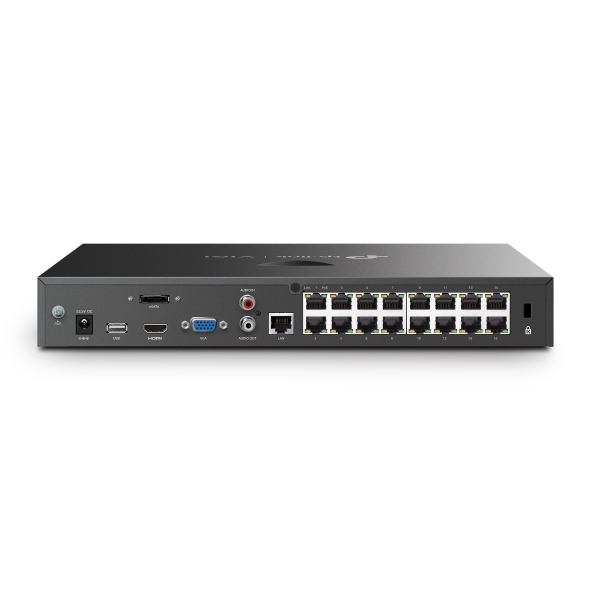 TP-Link VIGI NVR2016H-16MP Grabadore de v�deo en red (NVR) Negro