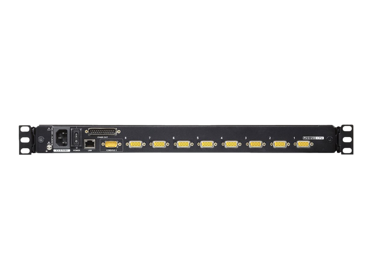 ATEN CL5708IM KVM switch Rack mounting Black
