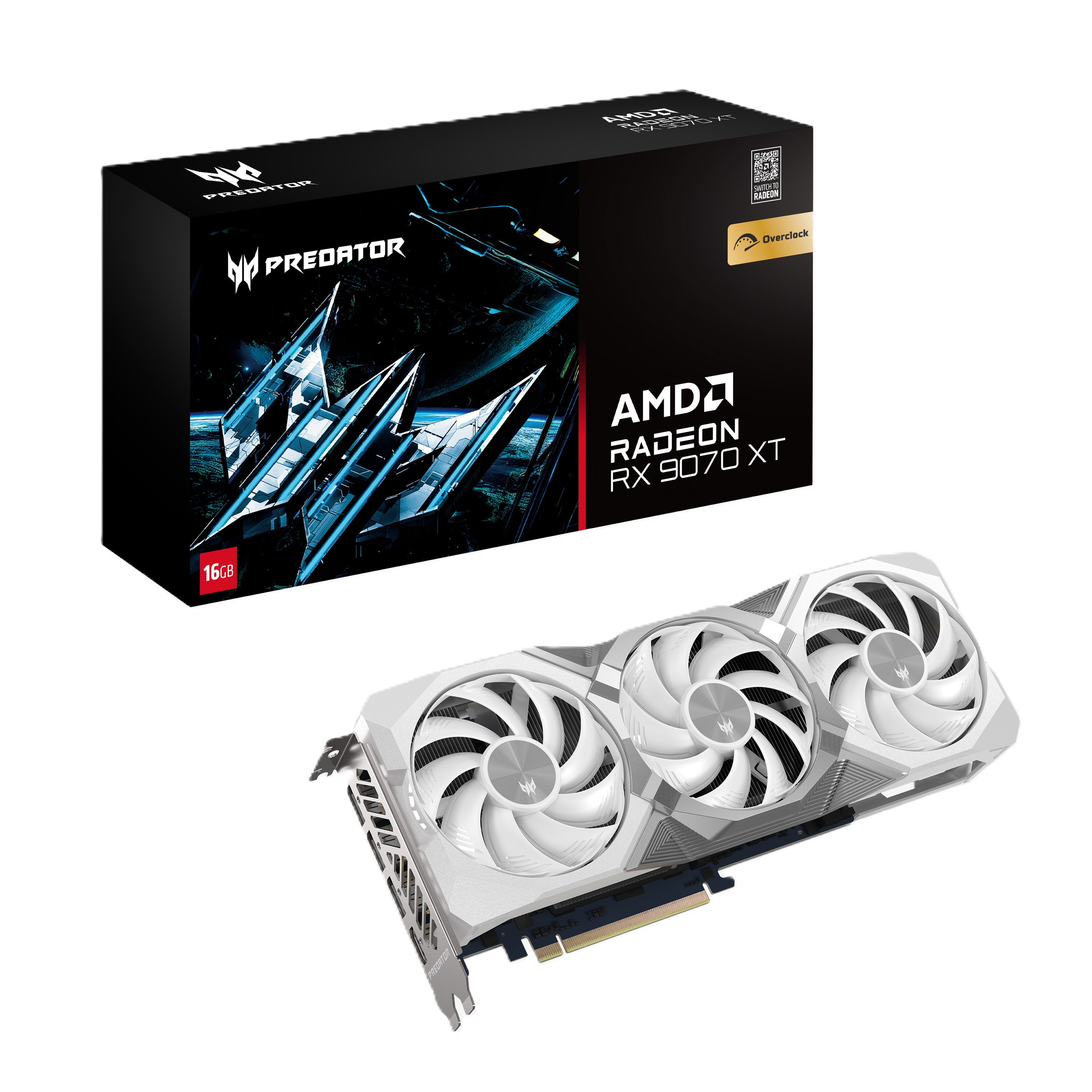 Acer Predator BiFrost Radeon RX 9070 XT OC
