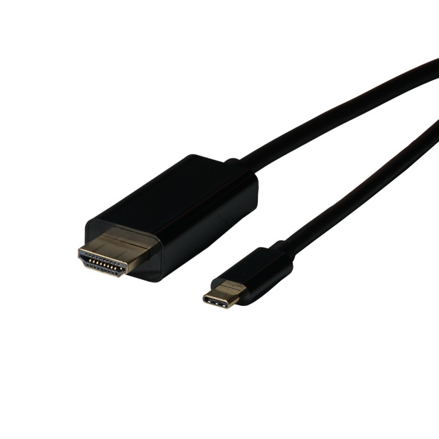 EFB Elektronik EBUSBC-HDMI-4K30K.2 adaptador de cable de vdeo 2 m USB Tipo C Negro