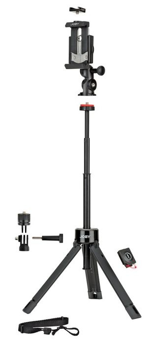 Joby GripTight PRO tripod Smartphone/Action camera 3 leg(s) Black