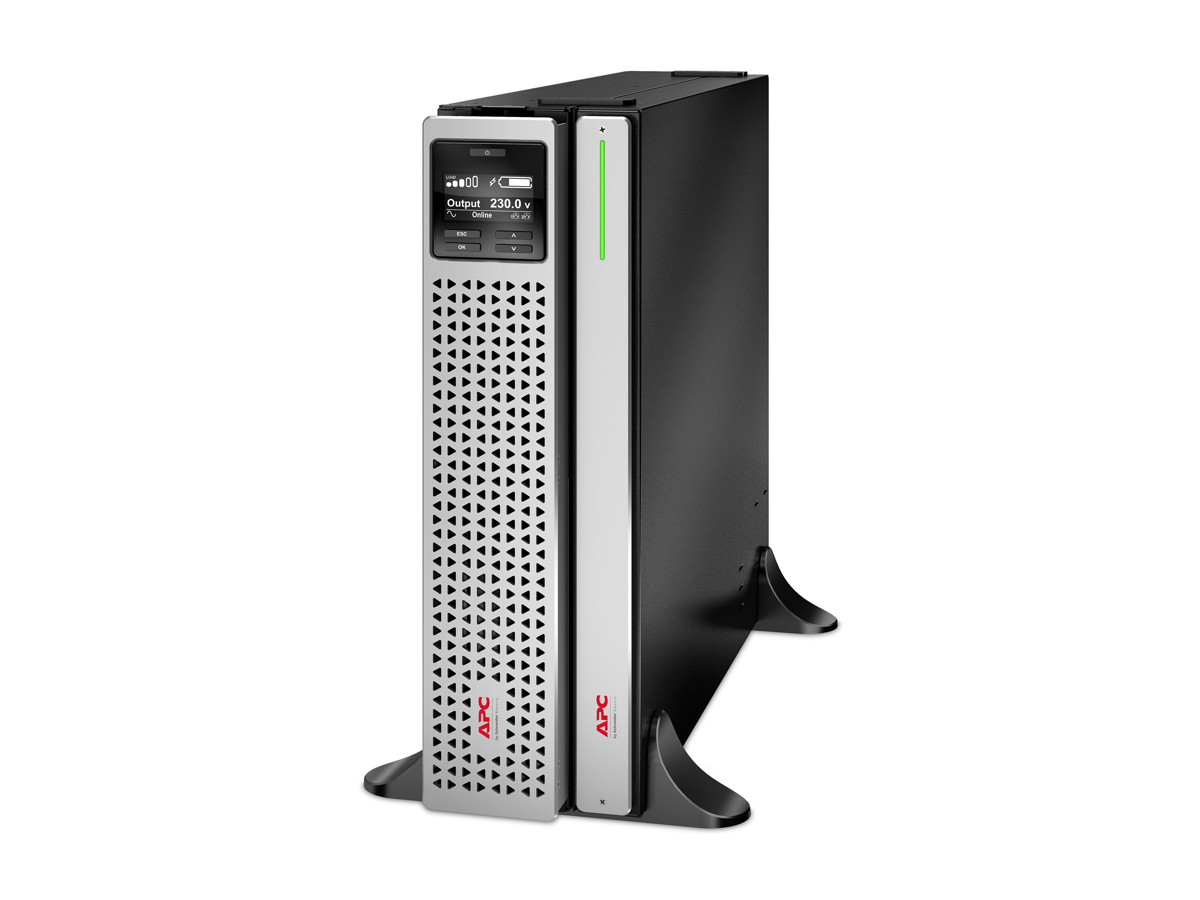 APC SMART-UPS SRT LI-ION 3000VA RM ACCS gruppo di continuit� (UPS) Doppia conversione (online) 3 kVA 2700 W 8 presa(e) AC