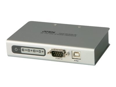 ATEN 4-Port USB-to-Serial RS-232 Hub