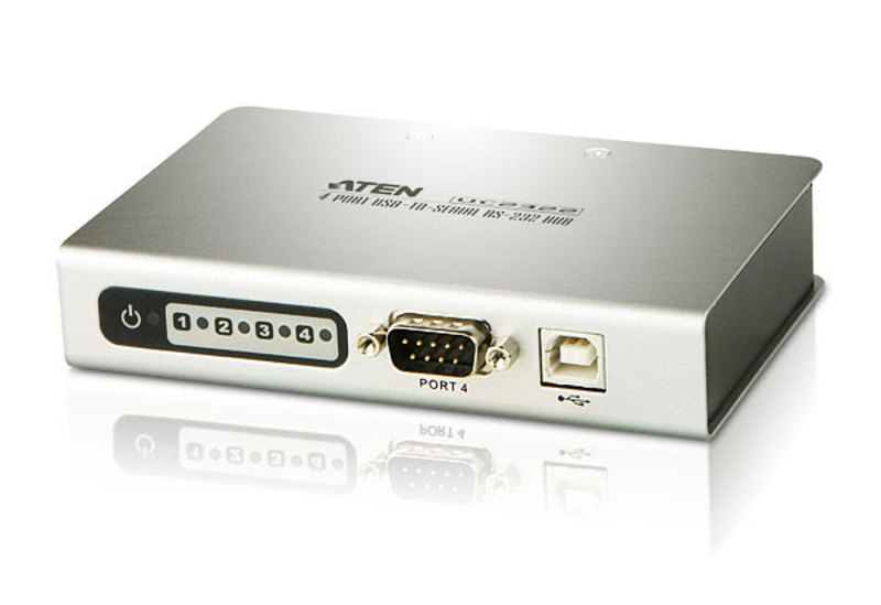 ATEN Hub da USB a RS-232 a 4 porte