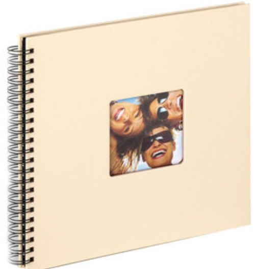 Walther Design Fun 30x30 �lbum de foto y protector Crema de color 50 hojas