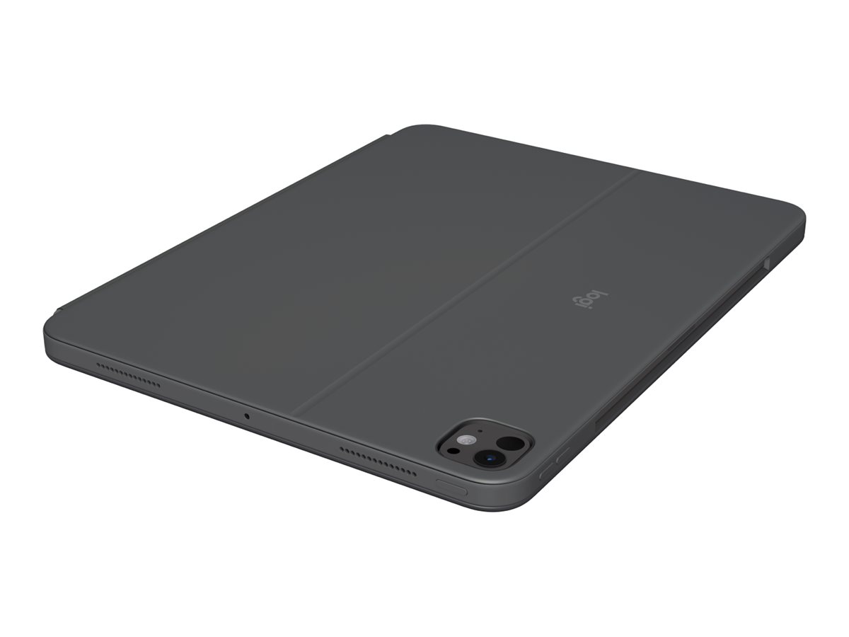 Logitech Combo Touch QWERTY Dans, Finlands, Nrdico, Sueco Smart Connector Grafito