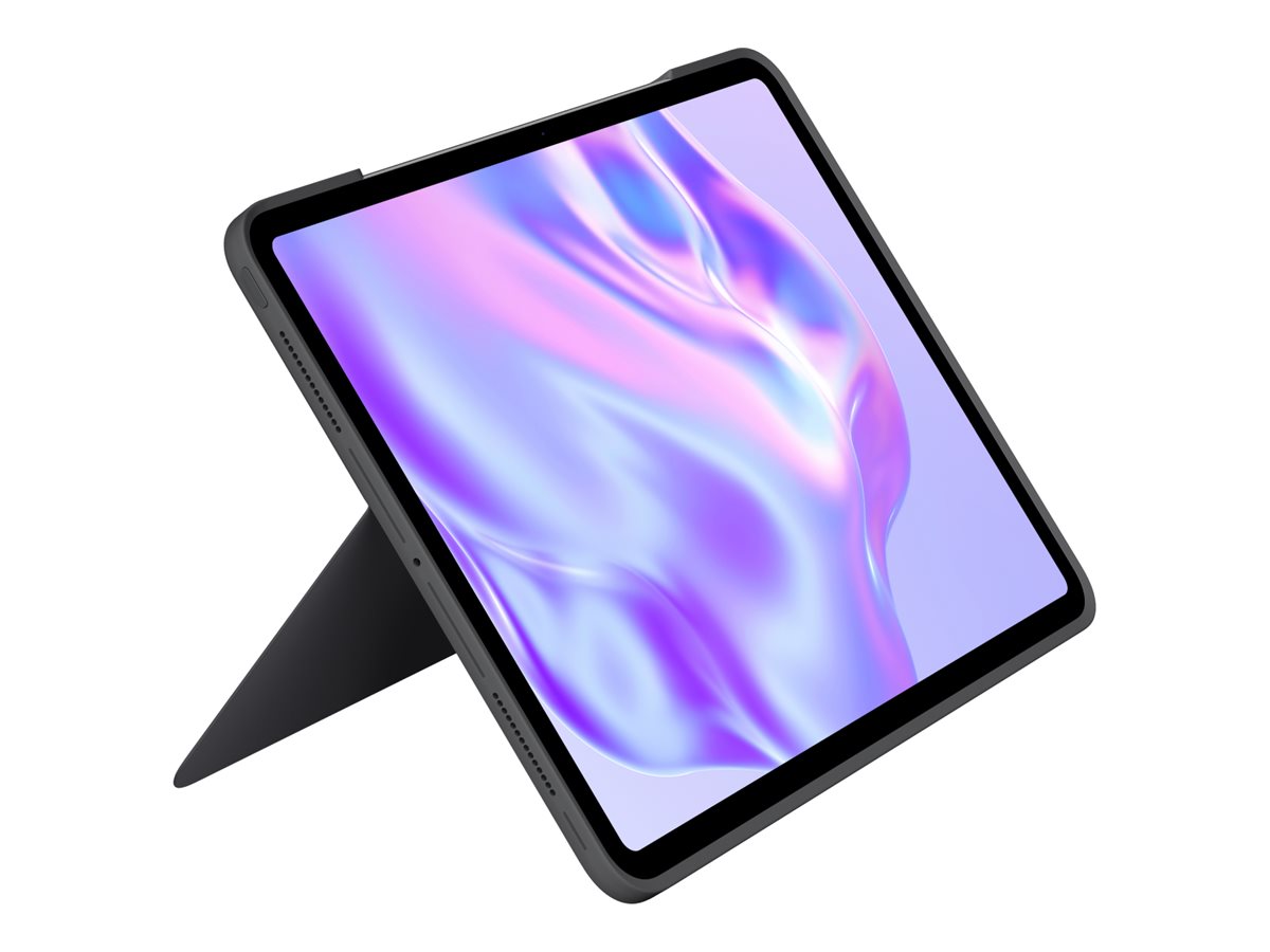 Logitech Combo Touch QWERTY Dans, Finlands, Nrdico, Sueco Smart Connector Grafito