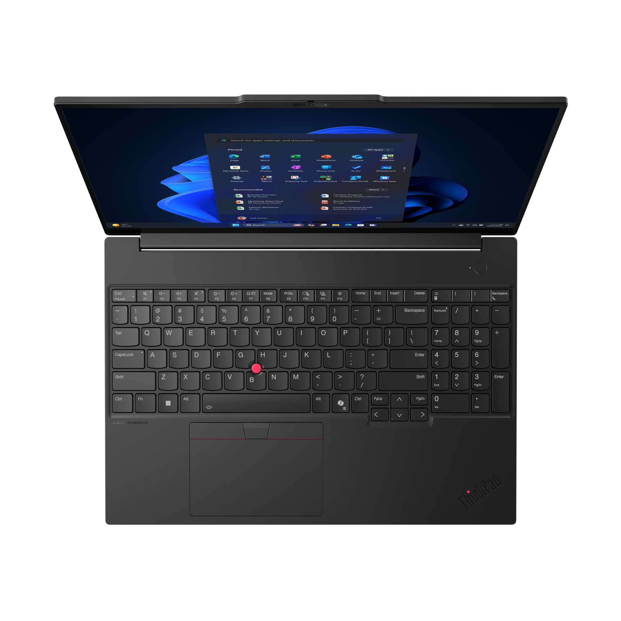 Lenovo ThinkPad E16 Gen 3 (Intel) Copilot+ PC Intel Core Ultra 7 258V Port�til 40,6 cm (16) WUXGA 32 GB LPDDR5x-SDRAM 512 GB SSD Wi-Fi 6E (802.11ax) Windows 11 Pro Alem�n Negro