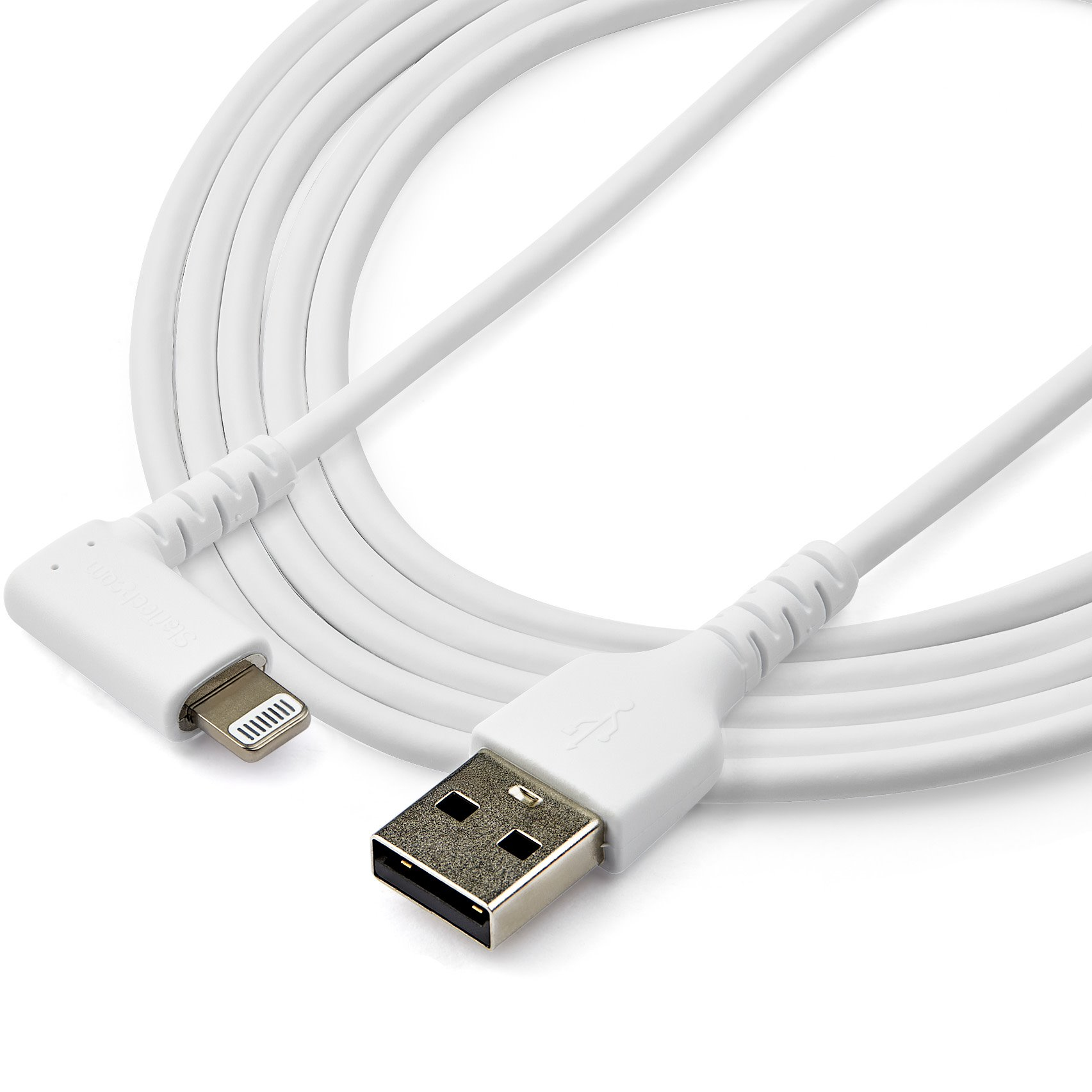 Câble USB-C vers Lightning Blanc Robuste 2m - Câble de  Charge/Synchronistation USB Type C vers Lightning Fibre Aramide -  iPad/iPhone 12 Certifié Apple