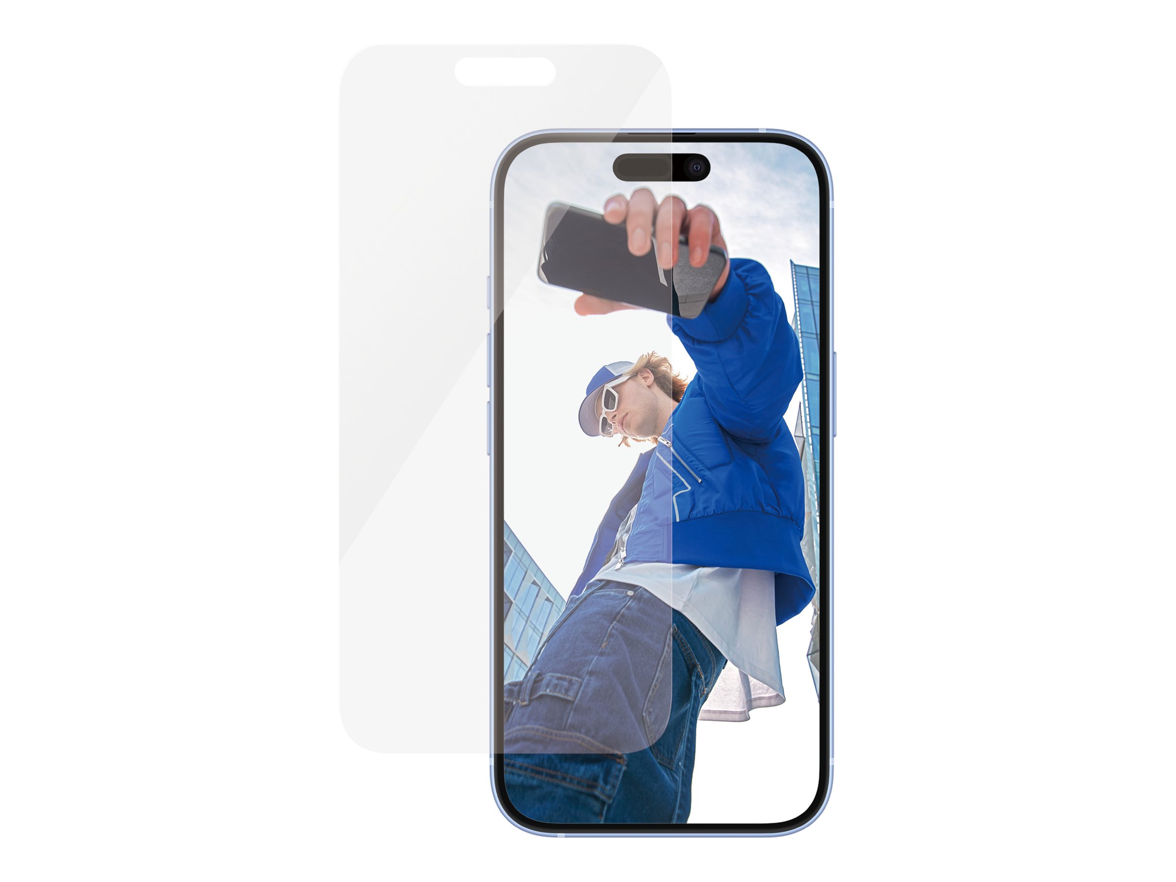 PanzerGlass  Screen Protector iPhone 16 | 15 | Classic Fit