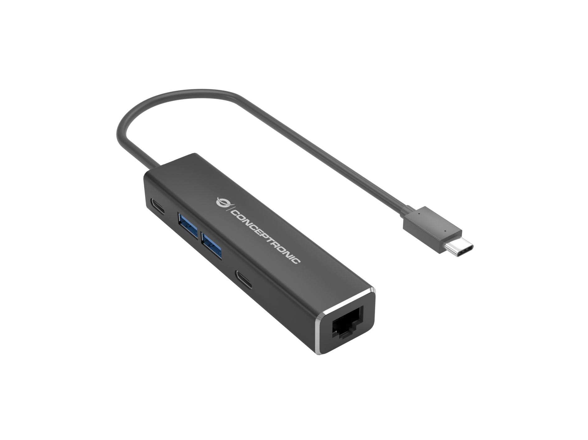 USB 3.1 to 4-port Gigabit Ethernet Adapter