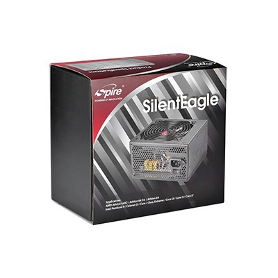Spire SLIDESHOWEAGLEFORCE 600W power supply unit 20+4 pin ATX ATX Black