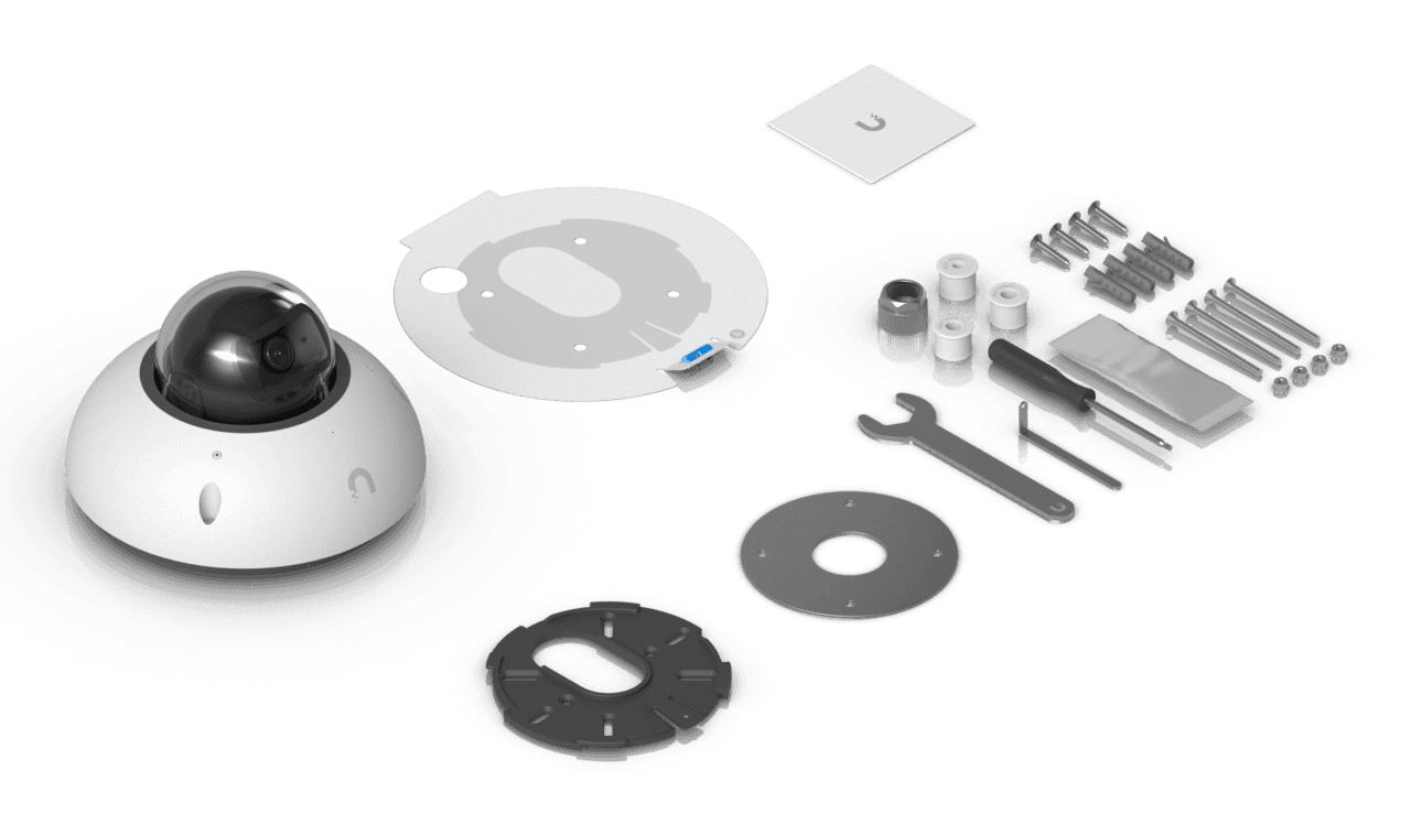 Ubiquiti UniFi Protect G6 - Netzwerk-�berwachungskamera - Kuppel - Innenbereich, Au�enbereich - zerst�rungssicher/wetterfest/manipulationssicher - Farbe (Tag&Nacht)