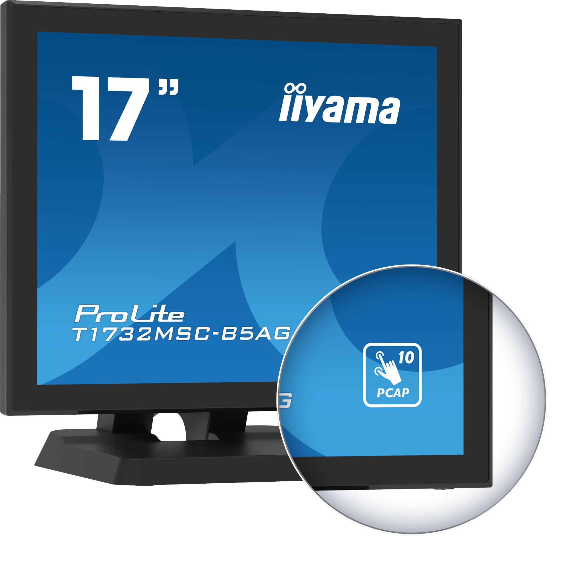 Iiyama ProLite T1732MSC-B5AG - LED-Monitor - 43 cm (17)