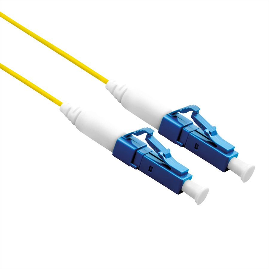 ROLINE 21.15.8841 cable de fibra optica 1 m LC OS2 Amarillo