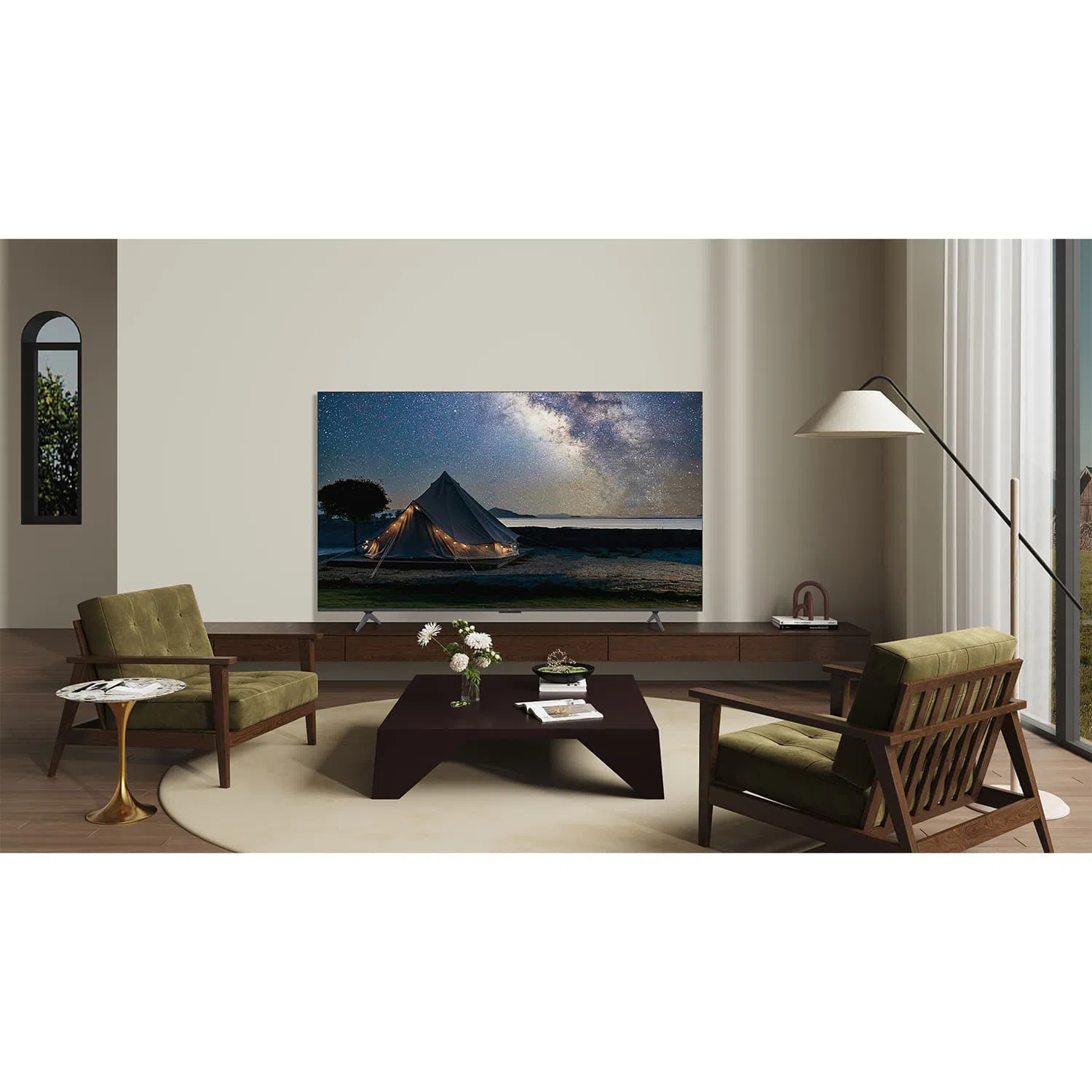 TCL T69C 43T69C Televisor 109,2 cm (43) 4K Ultra HD Smart TV Wifi Met�lico 350 cd / m�