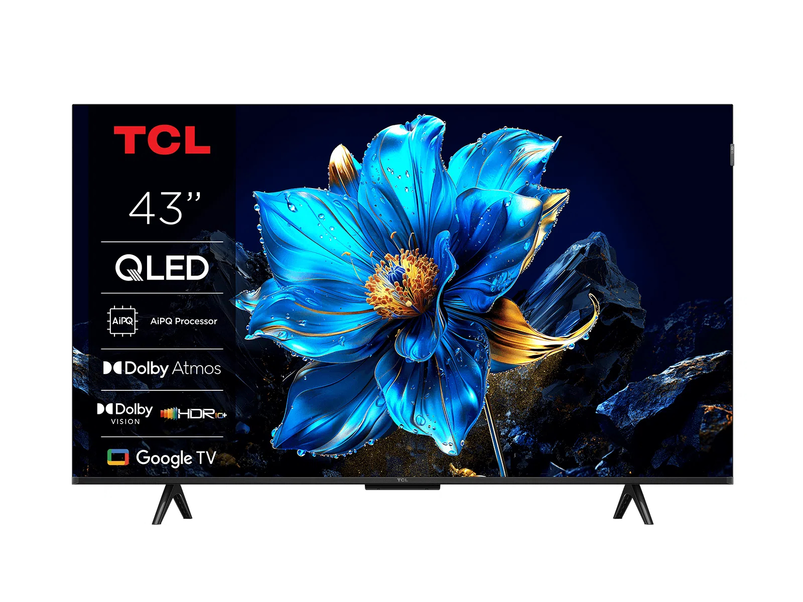 TCL T69C 43T69C Televisor 109,2 cm (43) 4K Ultra HD Smart TV Wifi Met�lico 350 cd / m�