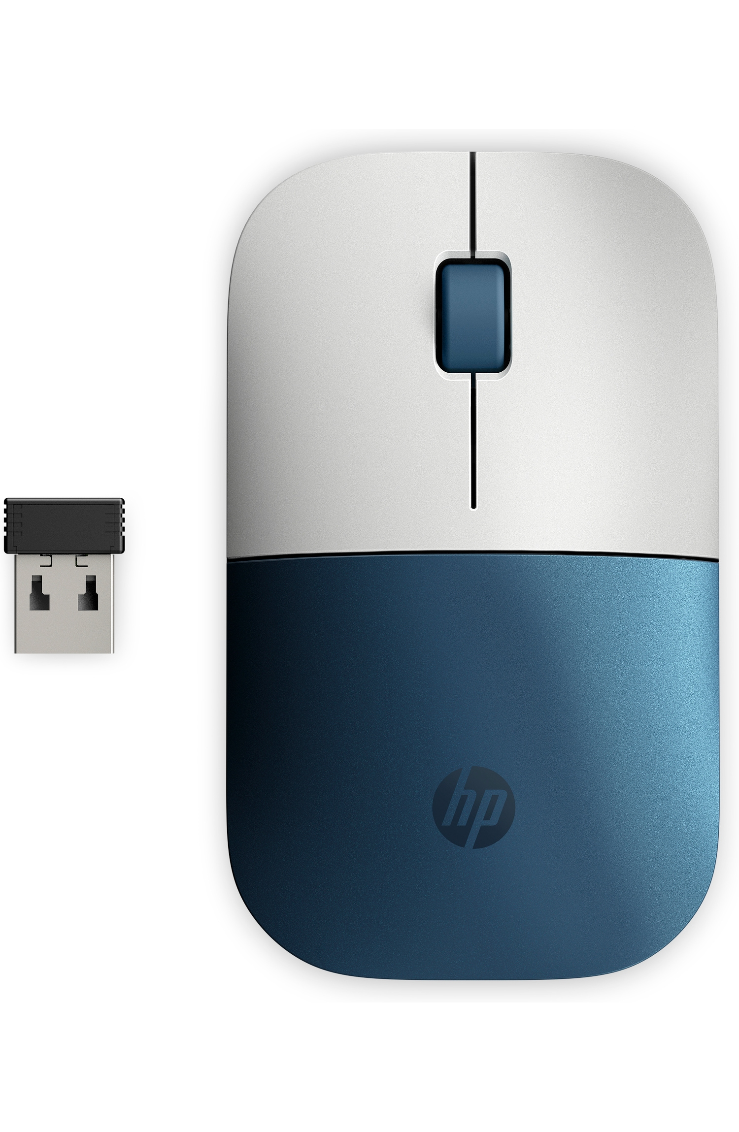 HP Z3700 - Maus - kabellos - 2.4 GHz - kabelloser Empfnger (USB)