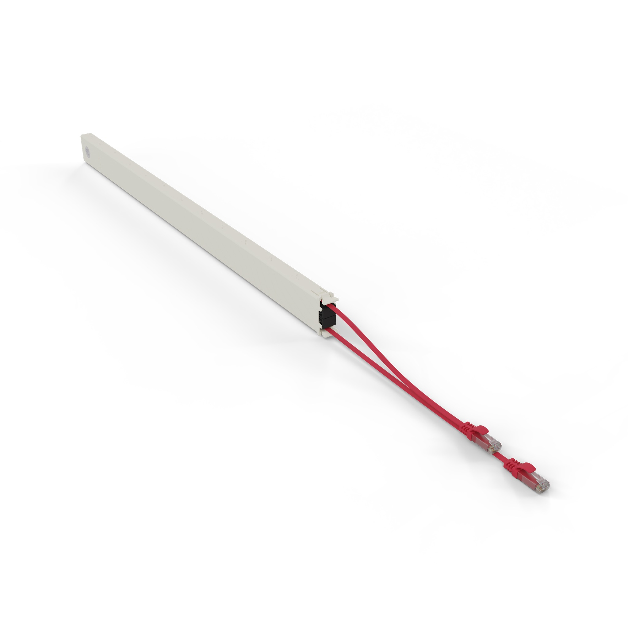 PATCHBOX CONE46UTPRD cavo di rete Rosso 2,5 m Cat6a U/UTP (UTP)